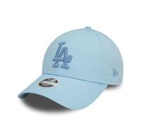LA Dodgers Cap Adjustable Womens Metallic Logo 9Forty New Era Blue