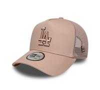 LA Dodgers MLB Outline Pastel Pink 9FORTY E-Frame Trucker Adjustable Cap
