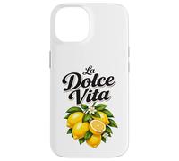 La Dolce Vita Italian Quote Lemons Summer Vibe Case for iPhone 14