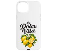 La Dolce Vita Italian Quote Lemons Summer Vibe Case for iPhone 15 Plus
