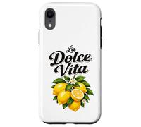La Dolce Vita Italian Quote Lemons Summer Vibe Case for iPhone XR
