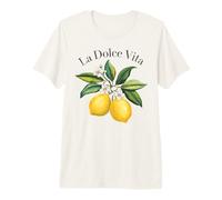La Dolce Vita Lemon Italian Summer Limoncello Amalfi Coast Premium T-Shirt