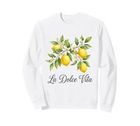 La Dolce Vita Lemon Italian Summer Limoncello Amalfi Coast Sweatshirt