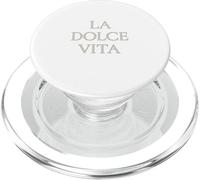 La Dolce Vita - Minimalist Italian Phrase for Sweet Life PopSockets PopGrip for MagSafe
