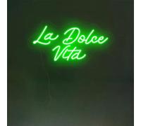 La Dolce vita neon Sign, la Dolce vita wall Decor,Room neon Light