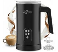 La Donna Electric Milk Frother with 4-Function Milk Steamer - Black La Donna Black