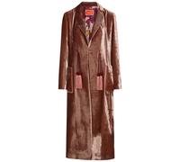 LA Double J Duster Tassel Velvet Coat - Brown - 46 (UK14 / L)