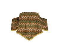 LA Double J Sand Dollar Embroidered Open-knit Cotton-blend top - Green - XS (UK6 / XS)