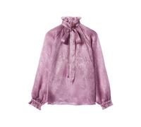 La DoubleJ Cerere ruffled high-neck blouse - Pink S-M-L-XL-XXL