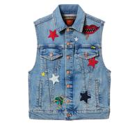 La DoubleJ x Mother The Clean Armhole Drifter vest - Blue XS-S-M-L
