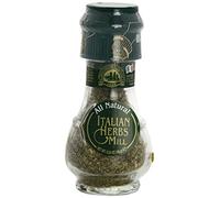 La Drogheria Italian Herbs Mill Adjustable Grinder 16g, Black