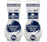 La Drogheria Mediterranean Salt Adjustable Grinder 90 g (Pack of 2)