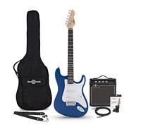 LA Electric Guitar Blue 10W Guitar Amp & Accessory Pack