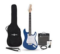LA Electric Guitar Blue, 10W Guitar Amp & Accessory Pack