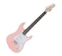 LA Electric Guitar by Gear4music, Pink
