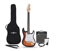 LA Electric Guitar Sunburst, 10W Guitar Amp & Accessory Pack