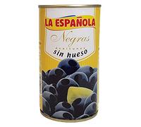La Espanola. Black Olives Pitted. 300g (10.6oz). Pack of 3