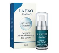 LA EXO EXOSOME EYE SERUM - Advanced anti-aging treatment for the eye area: reduces puffiness, dark circles and expression lines. brightens, softens and moisturizes the skin around the eye area