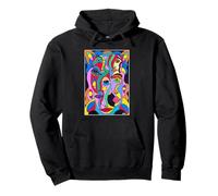 La Face Cachee Hidden Emotions Abstract Retro Pop Art Pullover Hoodie