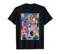La Face Cachee Hidden Emotions Abstract Retro Pop Art T-Shirt