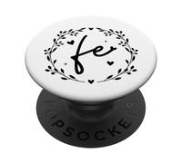 La fe mueve montañas, todo es posible en Jesús PopSockets Adhesive PopGrip