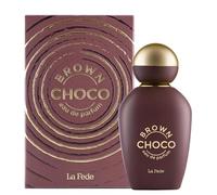 La Fede Choco Brown 100ml by Khadlaj Eau De Parfum Spray - Chocolate Perfume for Women- Hazelnut Creamy Pistachio Vanilla