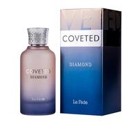 La Fede Coveted Diamond by Khadlaj Unisex Eau de Parfum 100 ml - Citrus Mint & Green Tea Long-Lasting Fragrance