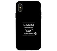 La felicidad se escribe como “Son” en mi cabeza - Dance Cute Case for iPhone X/XS