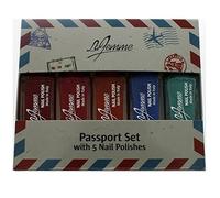 La Femme Mini Nail Polish Gift Set - Passport Set With 5 Nail Polishes