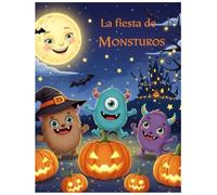 La fiesta de monstruos: Libro para colorear