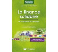 La finance solidaire: Un humanisme économique