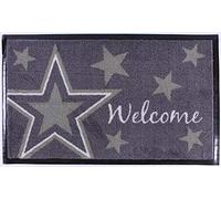 La Finesse Decorative Coir Entrance Door Mat Welcome 75 cm x 45 cm, 1, One