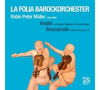 La Folia Barockorche:Robin Peter Muller (Violino) - Violin Concerto Vivaldi E Brescianello (Rv269.Rv315,Rv293,Rv297,)(Sacd)