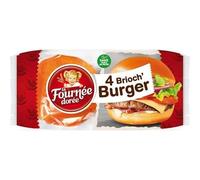 La Fournée Dor 4 Brioch? Burger 250 g (Pack of