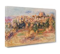 La Gaude By Pierre-Auguste Renoir Canvas Print for Living Room Bedroom Home Office Décor, Wall Art Picture Ready to Hang, 30 x 20 Inch (76 x 50 cm)