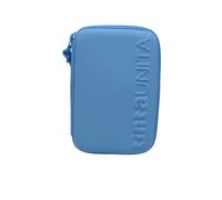 La Gazza Untia One Time Pencil Case Complete with 3 Compartments 1 Zip - New 2025/2026, azure, School pencil case