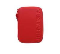 La Gazza Untia One Time Pencil Case Complete with 3 Compartments 1 Zip - New 2025/2026, Red Load, School pencil case