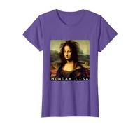 La Gioconda Mona Lisa Funny Monday Lisa T-Shirt