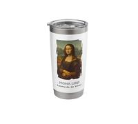 La Gioconda Monalisa by Leonardo Davinci Stainless Steel Insulated Tumbler