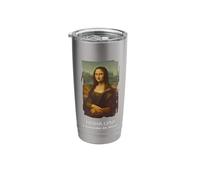 La Gioconda Monalisa by Leonardo Davinci Stainless Steel Insulated Tumbler