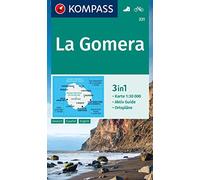 La Gomera + Aktiv Guide (231): Wandelkaart Schaal 1 : 30.000 (Kompass Wanderkarten)