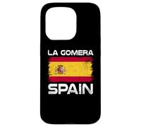 La Gomera Spain Flag Design Proud Spanish Flag Case for iPhone 15 Pro