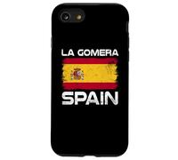 La Gomera Spain Flag Design Proud Spanish Flag Case for iPhone SE (2020) / 7/8