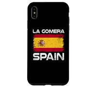 La Gomera Spain Flag Design Proud Spanish Flag Case for iPhone XS Max