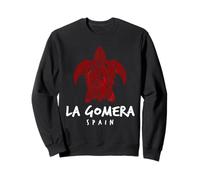 La Gomera Spain Tribal Sea Turtle Ocean Art Design Sweatshirt