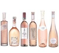 La Grande Vinothèque - Tasting Assortment - Rose wines - Set of 6 bottles of rose wine from France (6 x 0.75 L)