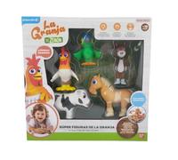 La Granja De Zenón Bandai Pack of 5 Super Figures AR85500 Multi-Coloured Explore the World with the Pack of Super Figures of Zeno, Total Fun.