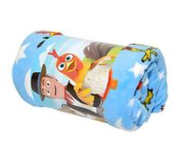 LA GRANJA DE ZENÓN Flannel Blanket 1 Square El Reino Infantil | Super Soft Plush Throw Blanket | Kids Bedroom Decor