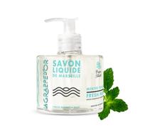 La Grappe D'Or Crueld Marseille Hand Soap with Fresh Mint and Essential Oils Handmade in France with Moisturising Olive Oil and Organic Coconut Natural 300 ml