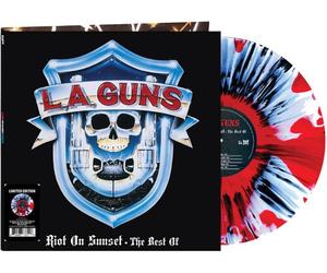 LA Guns - Riot On Sunset: The Best Of [New Vinyl LP] Black, Clear Vinyl, Ltd Ed,